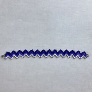 New Import Huichol of Mexico Beaded Bracelet Gifts Boho Hippie Tribal Art